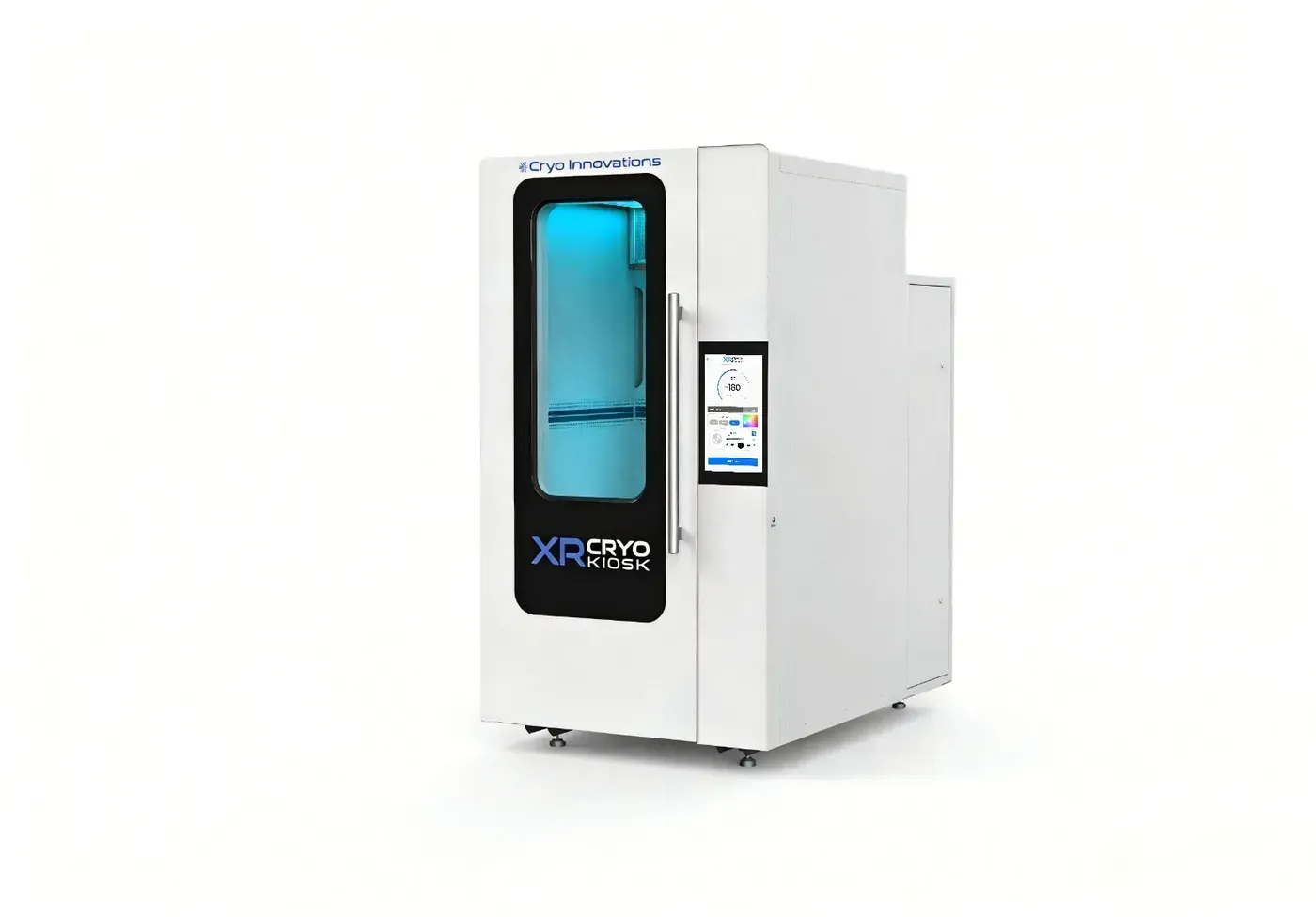 The XR Cryo Kiosk, full unit, door on the left